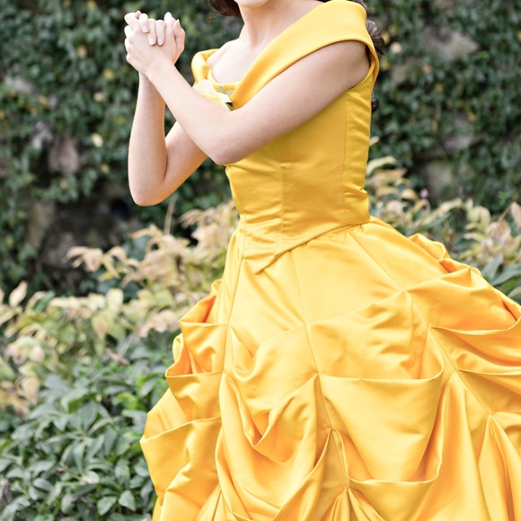 Adult Princess Belle Gown Beauty and The Beast Yellow Dress - Picture 2 of 14